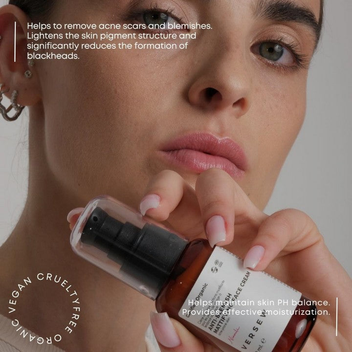 Versew Bio Vegan Anti-Blemish Gesichtscreme (50 ml)