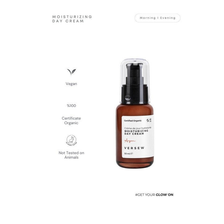 Versew Bio Vegan feuchtigkeitsspendende Gesichtcreme