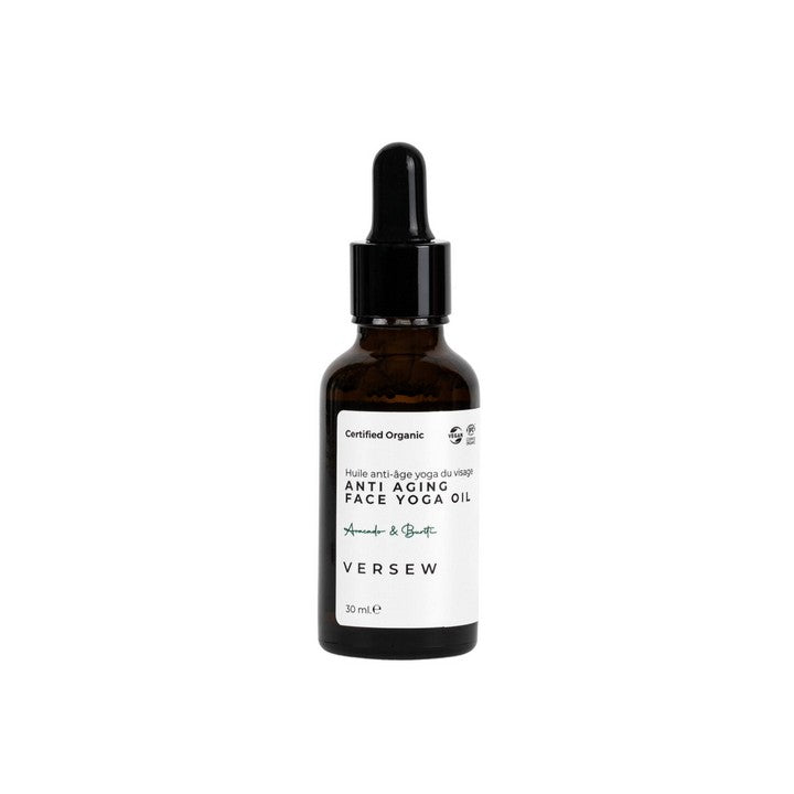 Versew Bio Vegan Anti-Aging Gesichts Yoga Massageöl (30 ml)