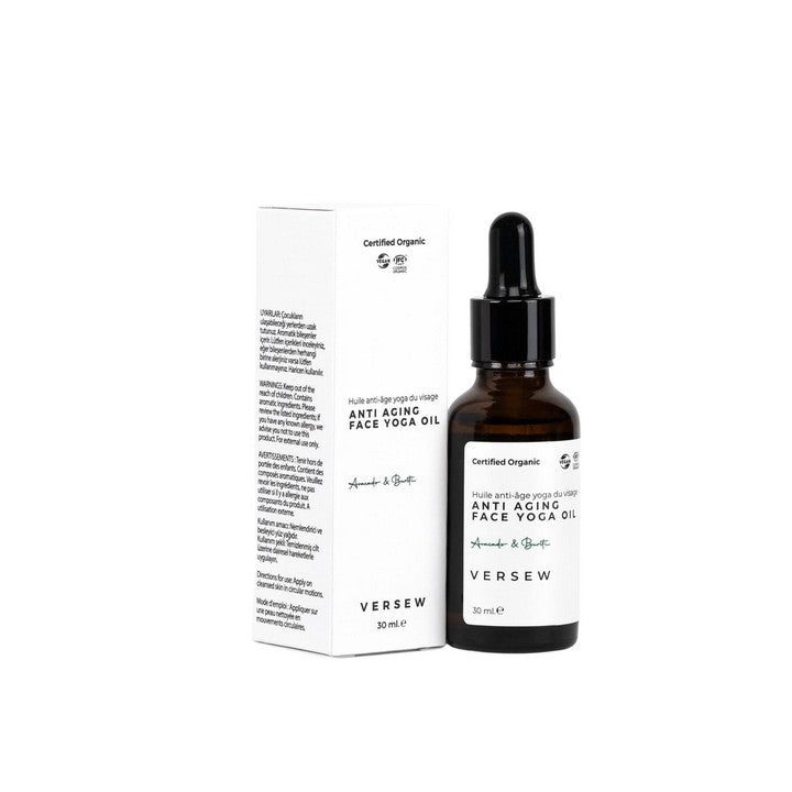 Versew Bio Vegan Anti-Aging Gesichts Yoga Massageöl (30 ml)