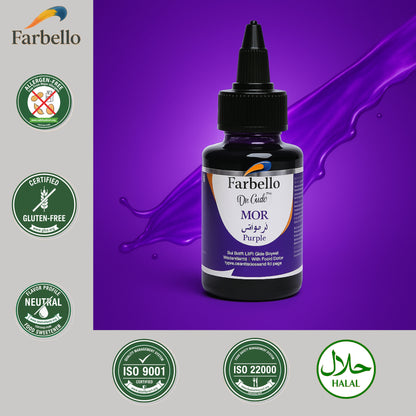 Dr. Gusto Flüssige Lebensmittelfarbe 115 g – Wasserbasierte essbare Farbe für Kuchen, Cremes, Getränke & Desserts