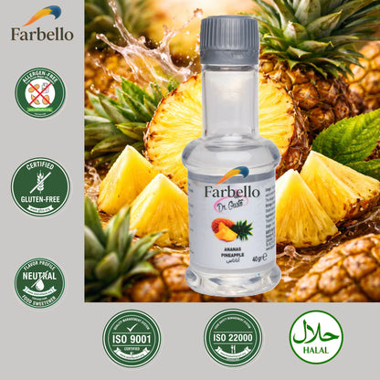 Dr. Gusto Lebensmittelaroma 40 ml – Hochkonzentriertes Flüssigaroma in 8 Sorten