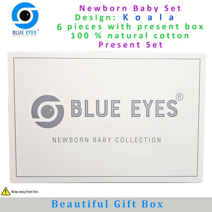 Neugeborenen Baby Geschenk Set für Babys für 0-4 Monate 6 teilig