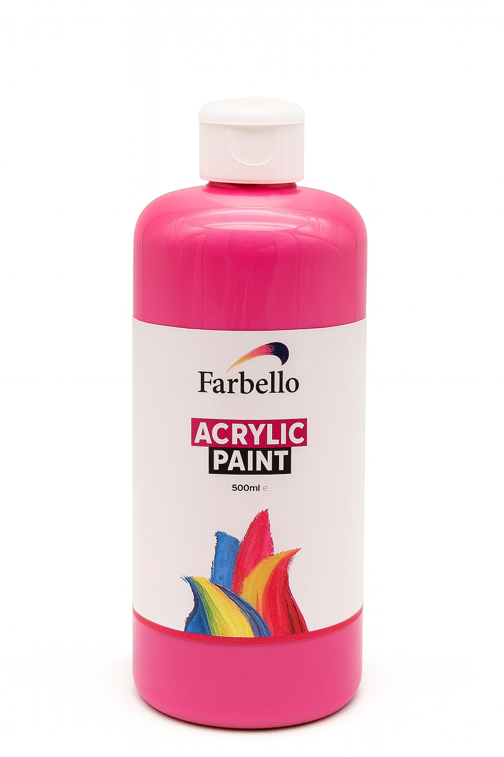 Farbello Acrylfarbe 500 ml – Hochpigmentierte Künstlerfarbe für Leinwand, Holz, Stein & mehr