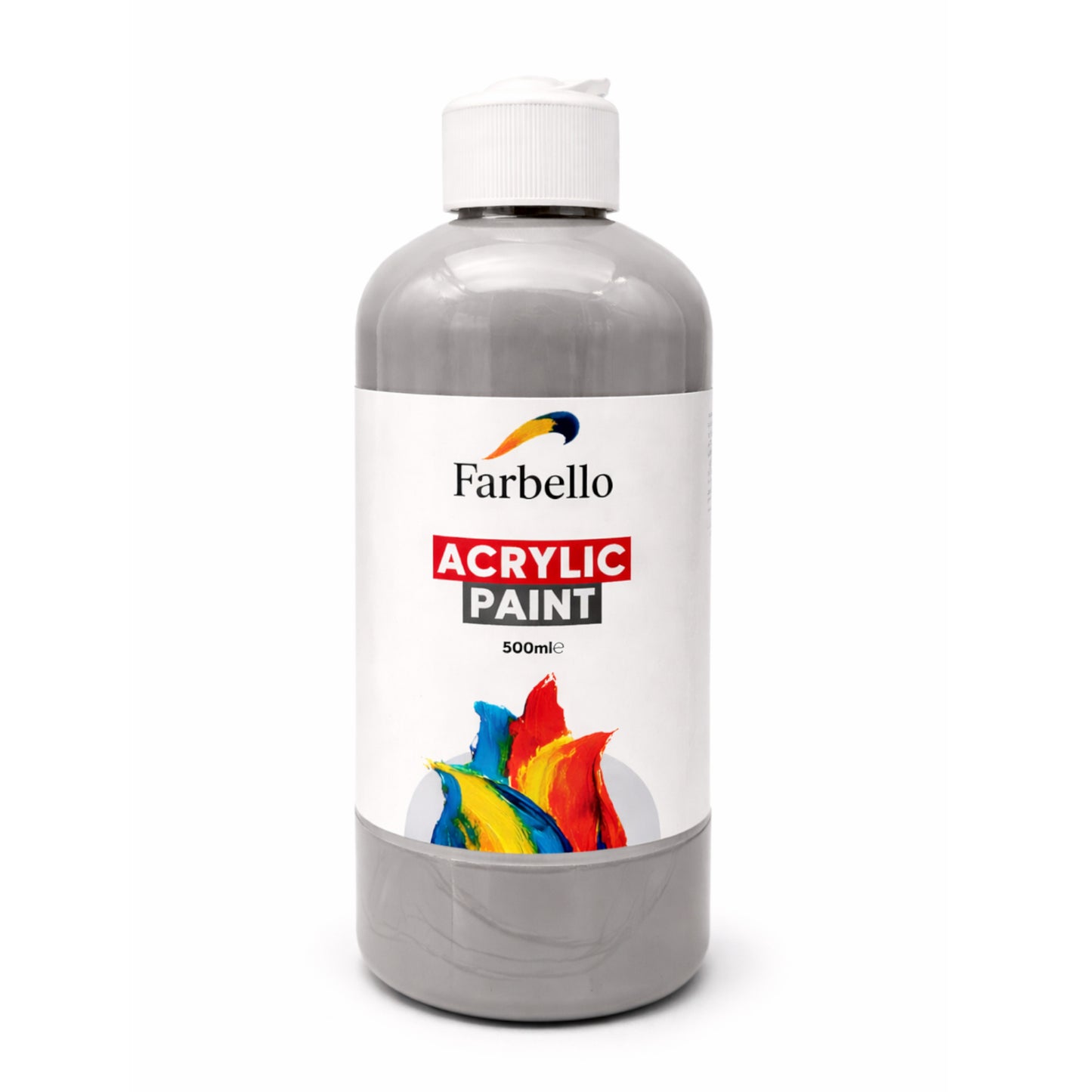 Farbello Acrylfarbe 500 ml – Hochpigmentierte Künstlerfarbe für Leinwand, Holz, Stein & mehr