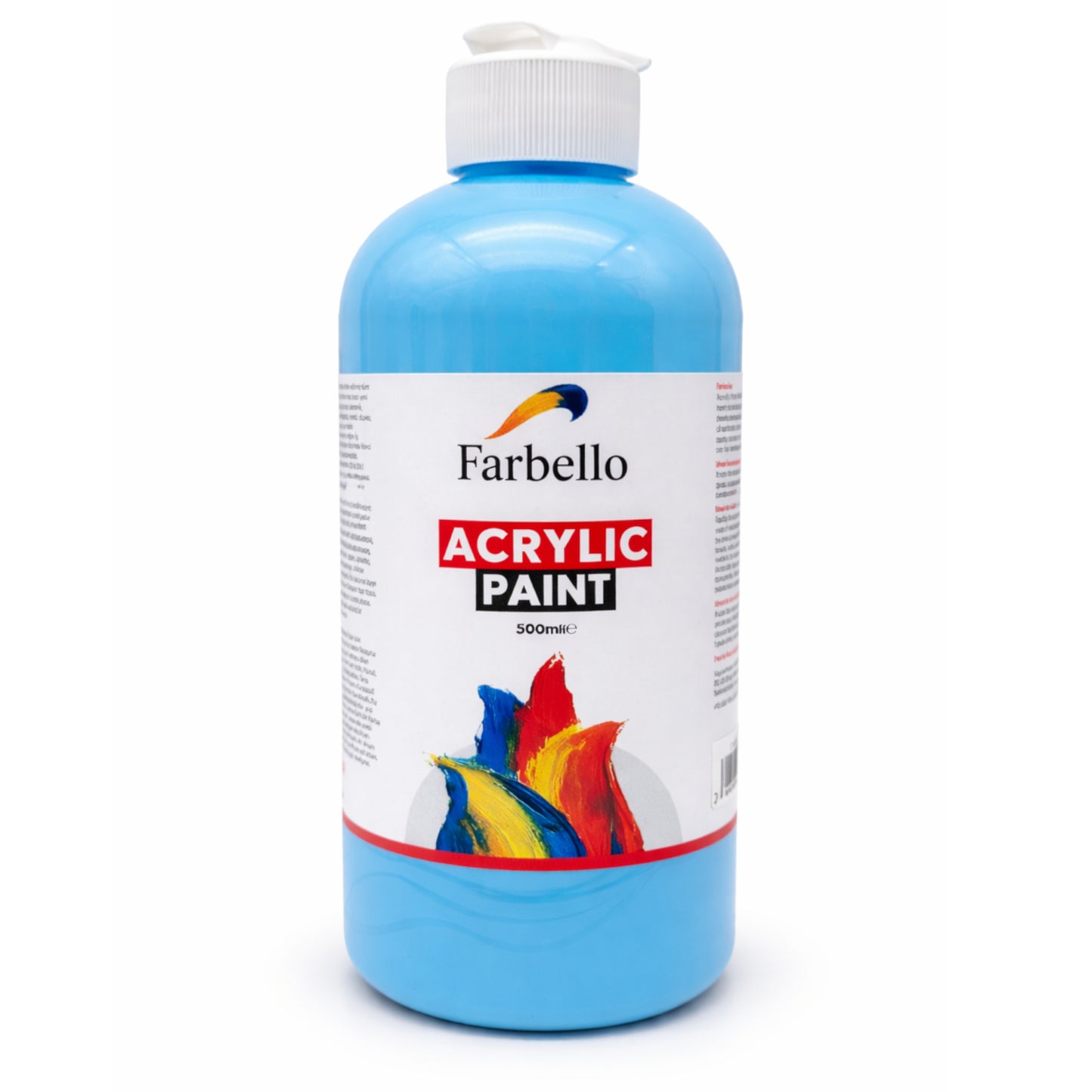 Farbello Acrylfarbe 500 ml – Hochpigmentierte Künstlerfarbe für Leinwand, Holz, Stein & mehr