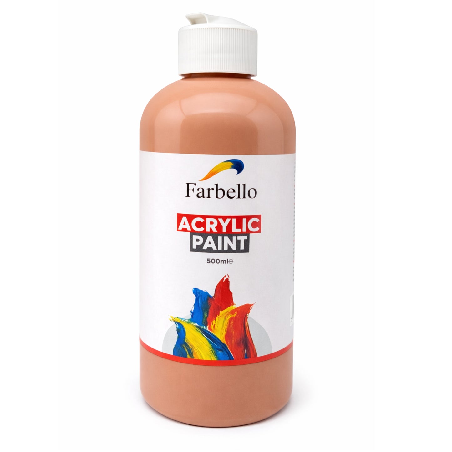 Farbello Acrylfarbe 500 ml – Hochpigmentierte Künstlerfarbe für Leinwand, Holz, Stein & mehr