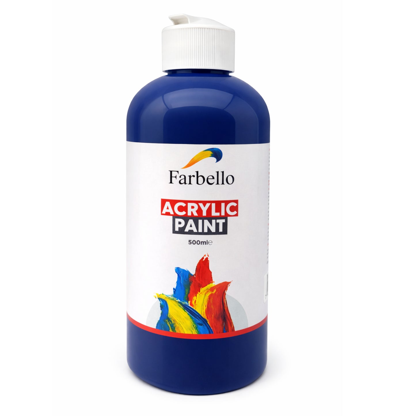 Farbello Acrylfarbe 500 ml – Hochpigmentierte Künstlerfarbe für Leinwand, Holz, Stein & mehr