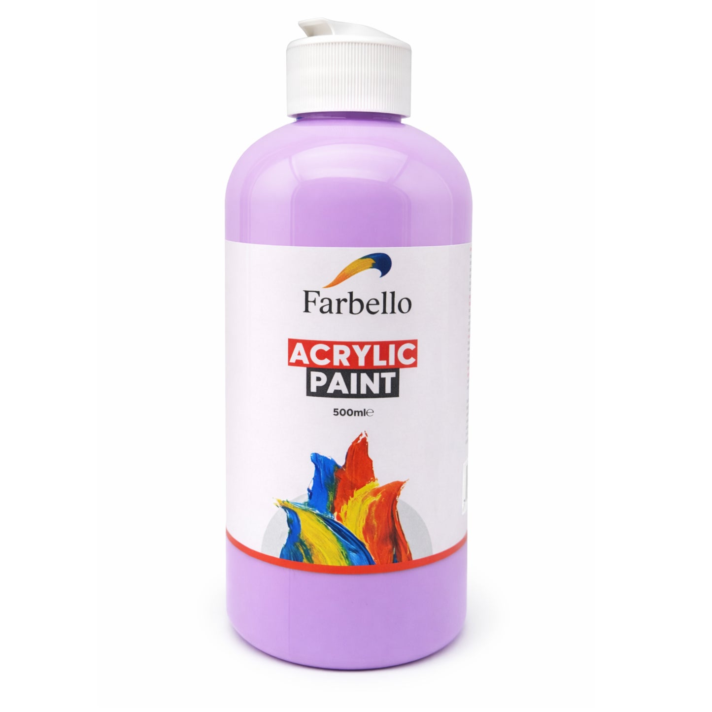 Farbello Acrylfarbe 500 ml – Hochpigmentierte Künstlerfarbe für Leinwand, Holz, Stein & mehr