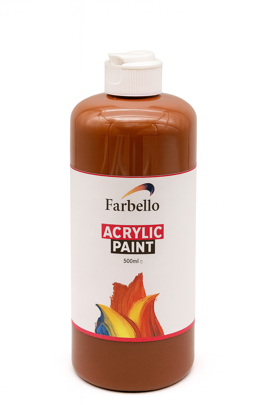 Farbello Acrylfarbe 500 ml – Hochpigmentierte Künstlerfarbe für Leinwand, Holz, Stein & mehr