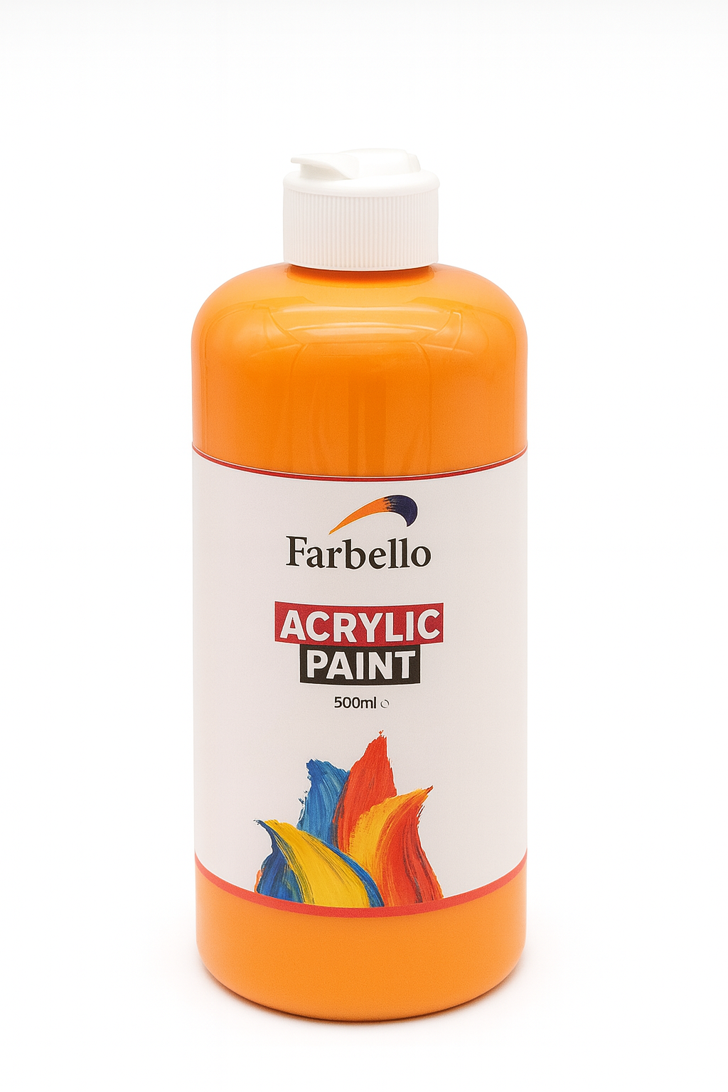 Farbello Acrylfarbe 500 ml – Hochpigmentierte Künstlerfarbe für Leinwand, Holz, Stein & mehr