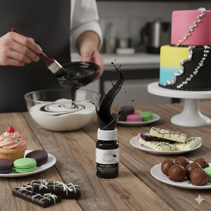 Dr. Gusto Fettlösliche Lebensmittelfarbe – 8 Farben auf Ölbasis für Schokolade, Buttercreme & Fondant