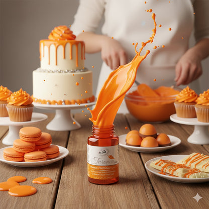 Dr. Gusto Fettlösliche Lebensmittelfarbe – 8 Farben auf Ölbasis für Schokolade, Buttercreme & Fondant