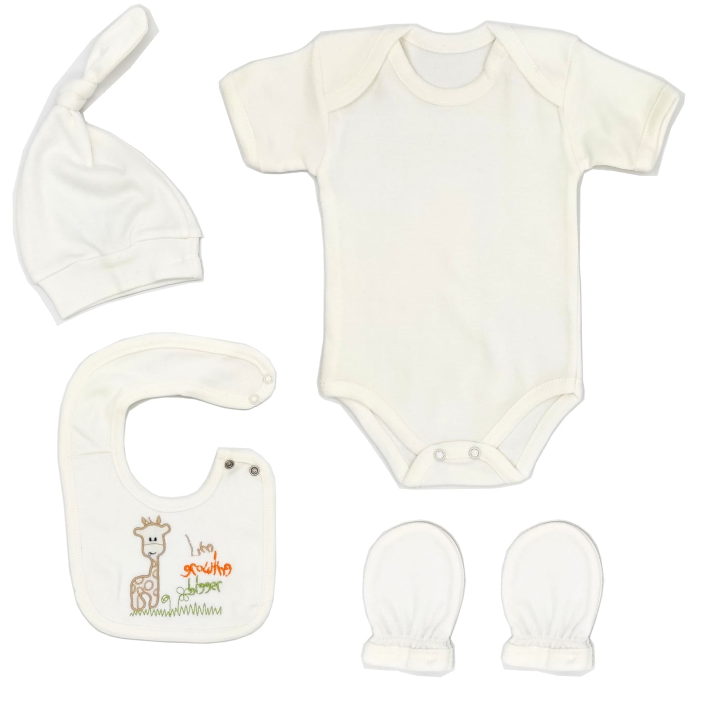 Neugeborenen Baby Unisex Geschenk Set für Babys 0-4 Monate, 8 teilig