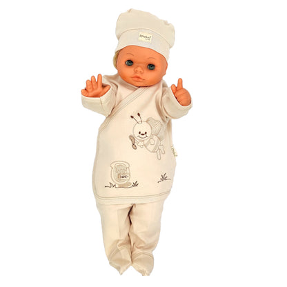 Neugeborenen Baby Geschenk Set für 0-4 Monate 8 Teilig