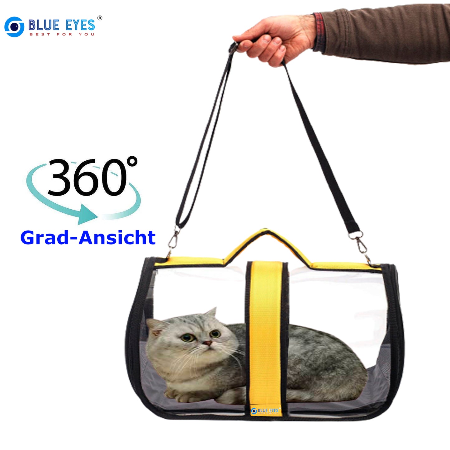 Transportbox Katzentransportbox im Flugzeug für Katzen Hunde bis 6,5 kg