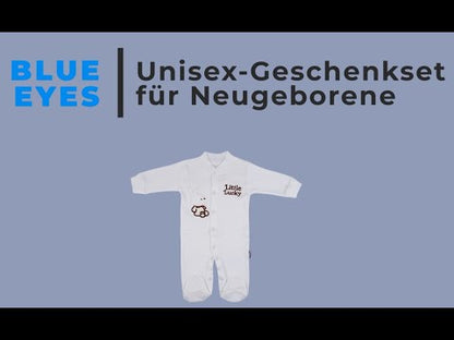 Neugeborenen Baby Unisex Geschenk Set für Babys 0-4 Monate, 8 teilig